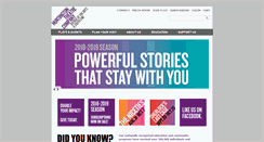 Desktop Screenshot of huntingtontheatre.org